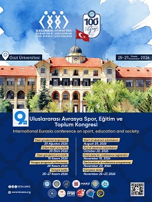 9th Internationaly Conference on Sport,Education, and Society, 25-27 /November,Ankara, Türkiye 9th Internationaly Conference on Sport,Education, and Society, 25-27 /November,Ankara, Türkiye